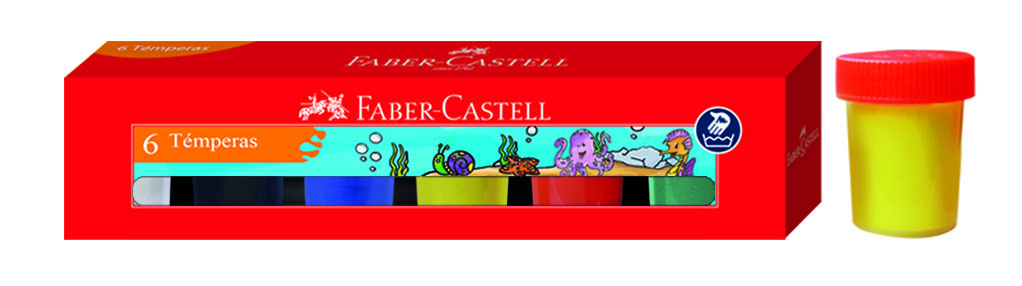 PAINT TEMPERA REGULAR 15ML 6"S