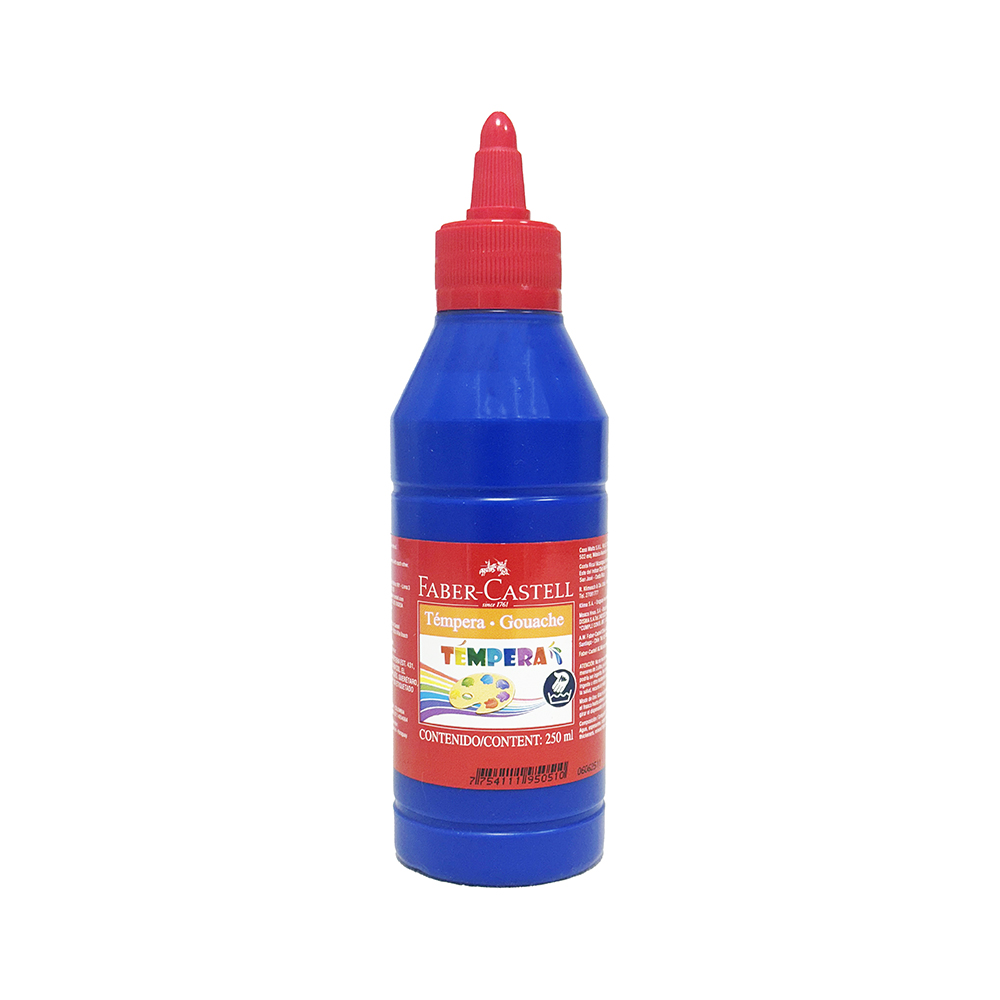 PAINT TEMPERA 250ML BLUE