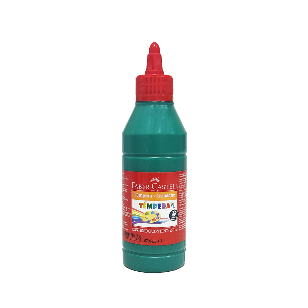 PAINT TEMPERA 250ML GRN