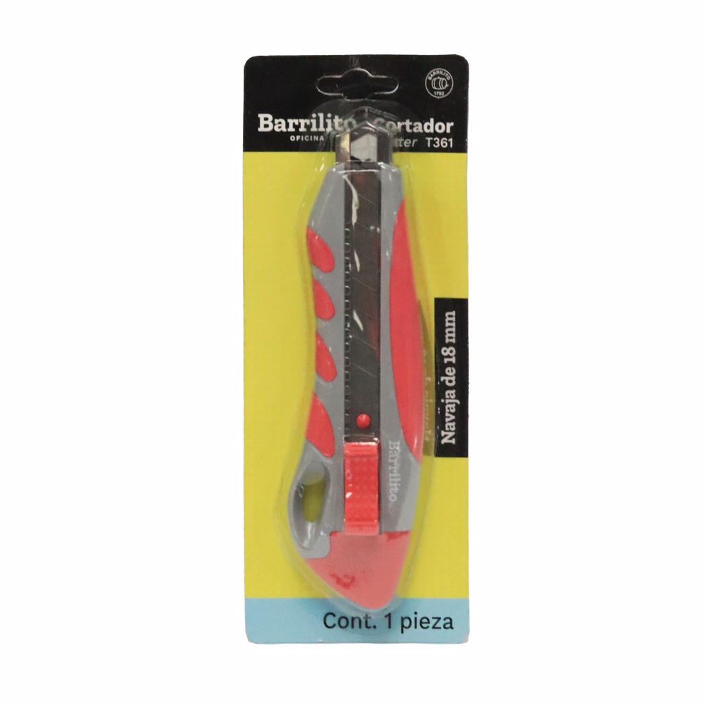 KNIFE CUTTER 18MM METALLIC