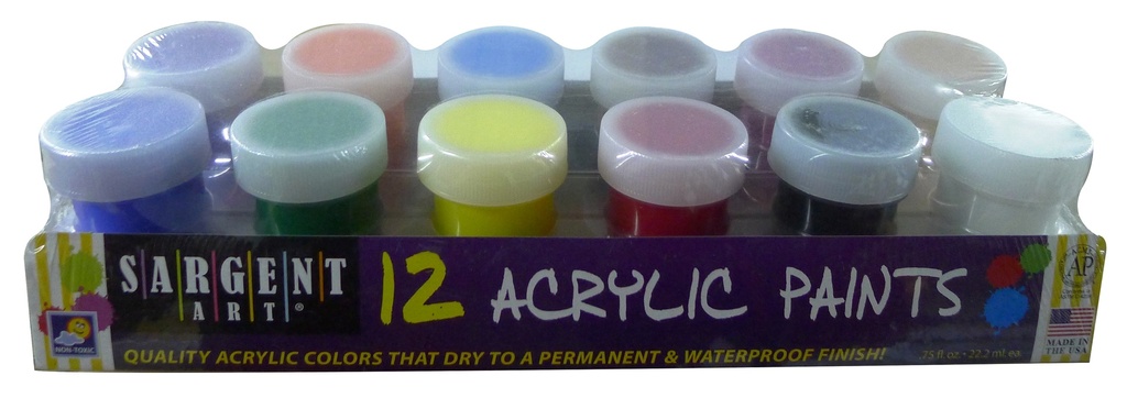 PAINT POSTER 12'S  ACRYLIC SA