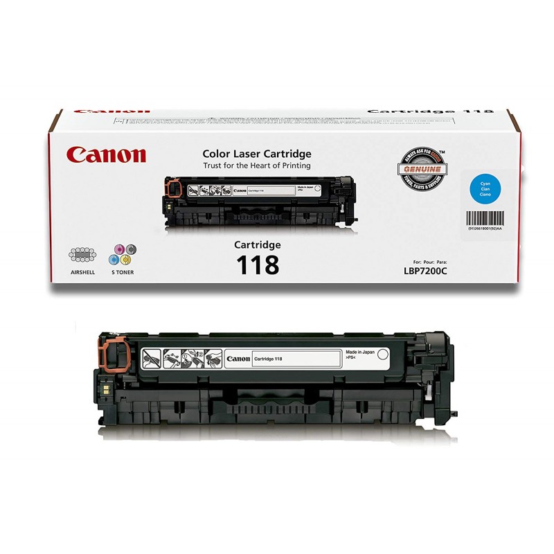 TONER CANON 118 CYAN