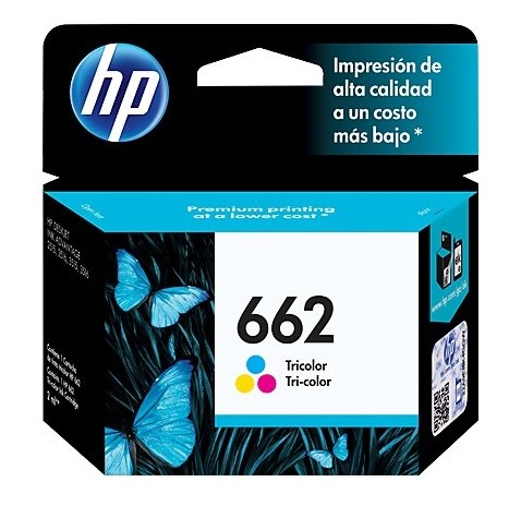 CART HP INKJET 662/CZ104AL COL