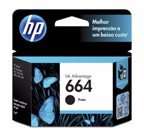 CART HP INKJET 664/F6V29AL BLK