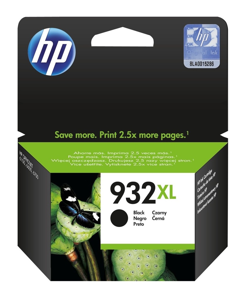 CART HP INKJET 932XL BLK***