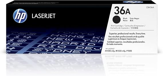 TONER HP CB436A BLACK