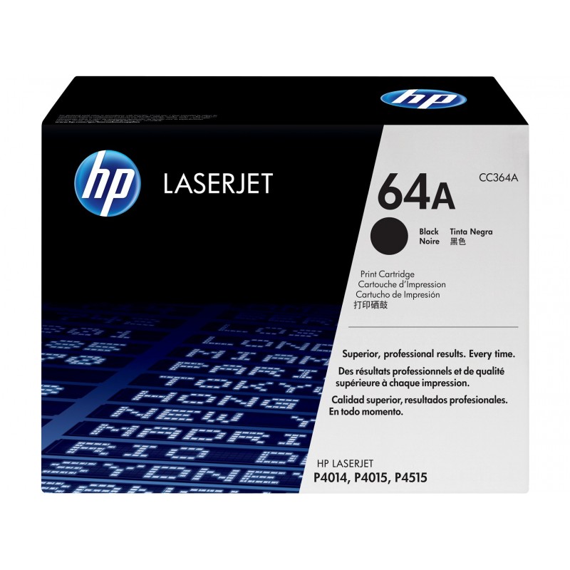 TONER HP CC364A BLACK