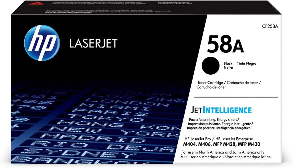 TONER HP CF258A BLK