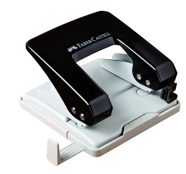 PUNCH 2 HOLE U-40 BLK FABER