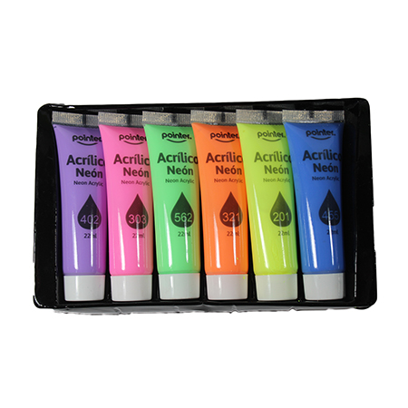 PAINT ACRYLIC TUBES NEON