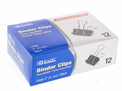 CLIP F/BACK 2"/51MM