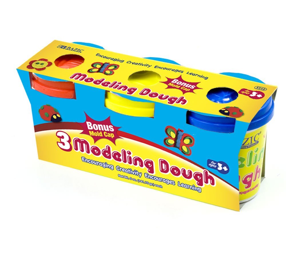 CLAY MODELLING DOUGH PK-3