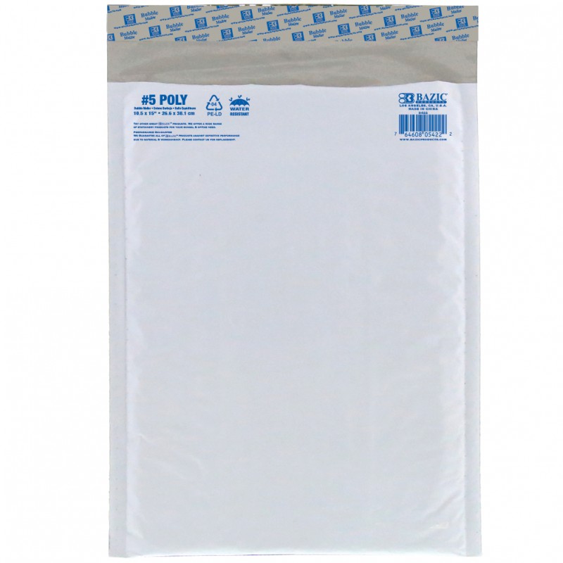 ENV BUBBLE MAILER 10.5X15 2/PK***