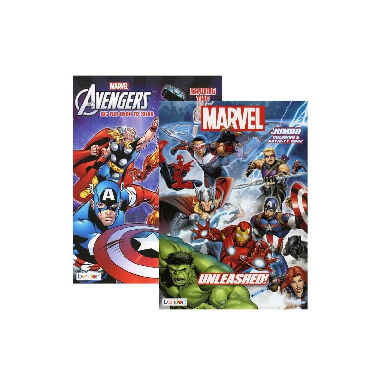 BOOK- COL/ACT AVENGERS (45098)