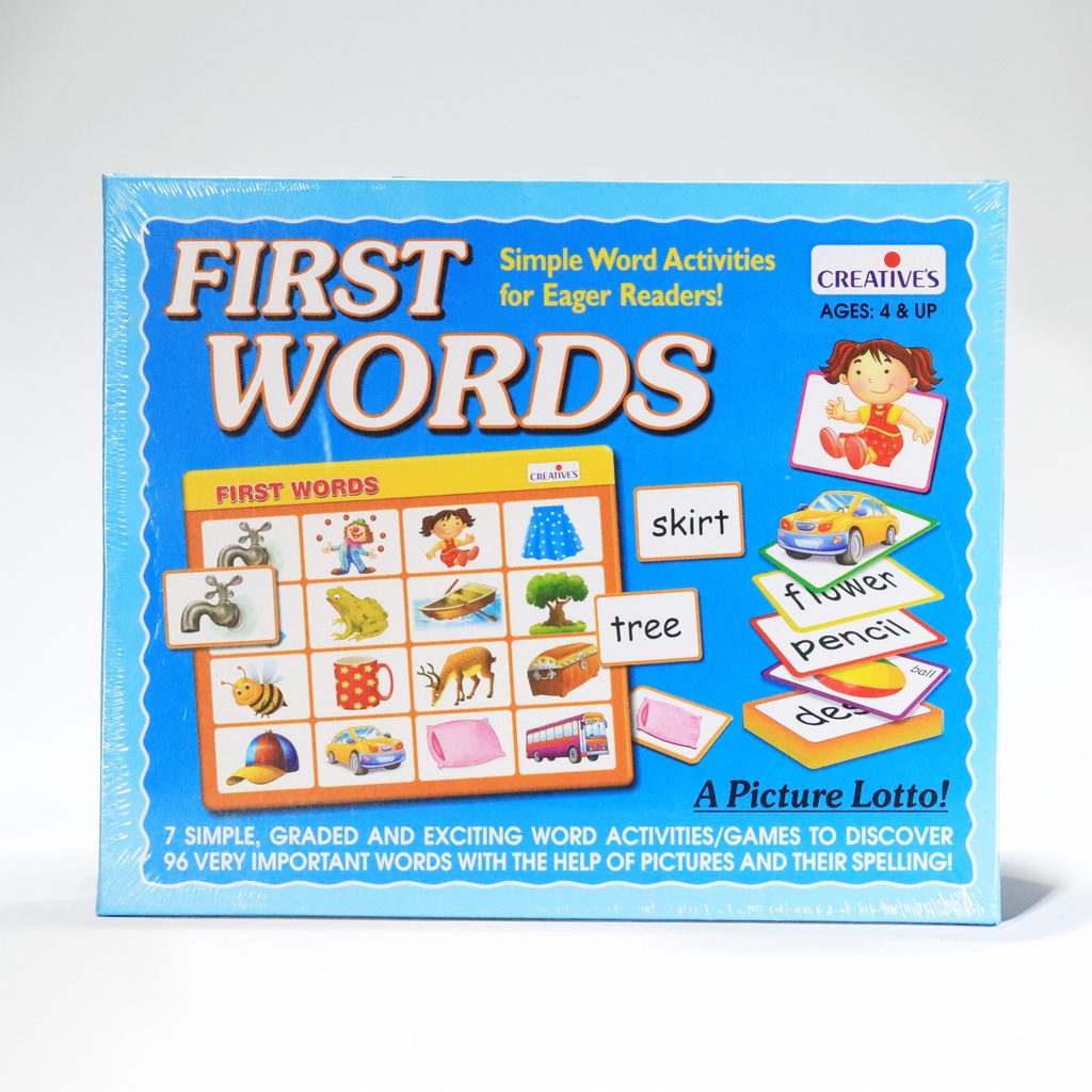 SET LEARN TO READ- FIRST WORDS