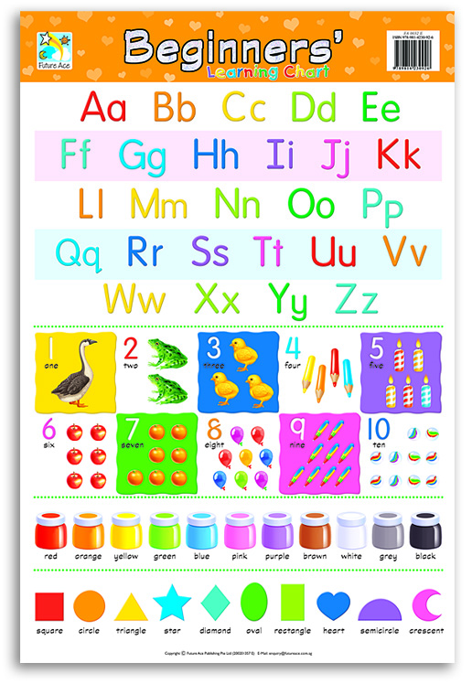 WALLCHART BEGINNERS'  FA0032E