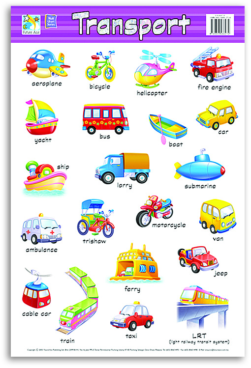 WALLCHART TRANSPORT FA0007E