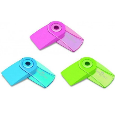 ERASER MINI SLEEVE ASST COLS