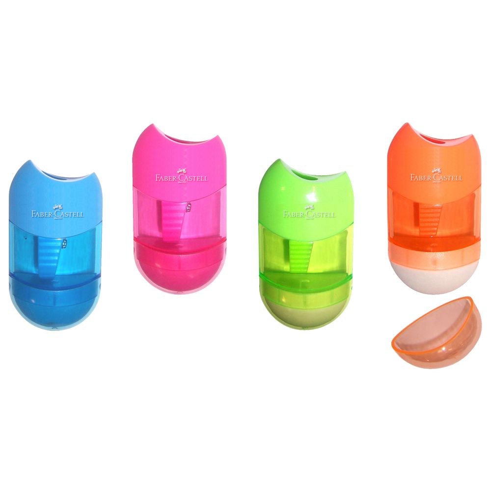 SHARPENER 1H DRUM/ERASER TREND