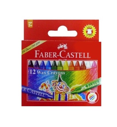 CRAYONS FCASTEL 12 JUMBO WAX