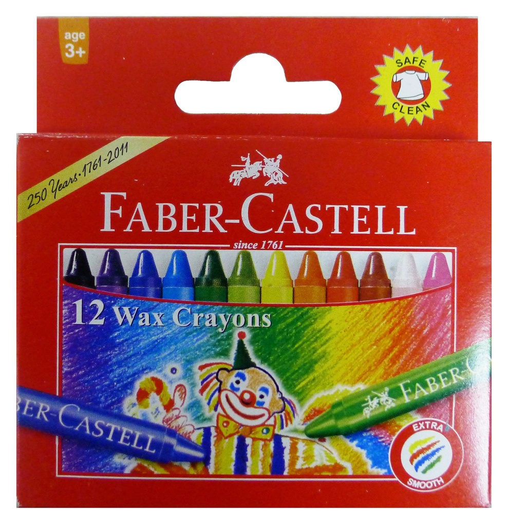 CRAYONS FCASTELL 12 WAX