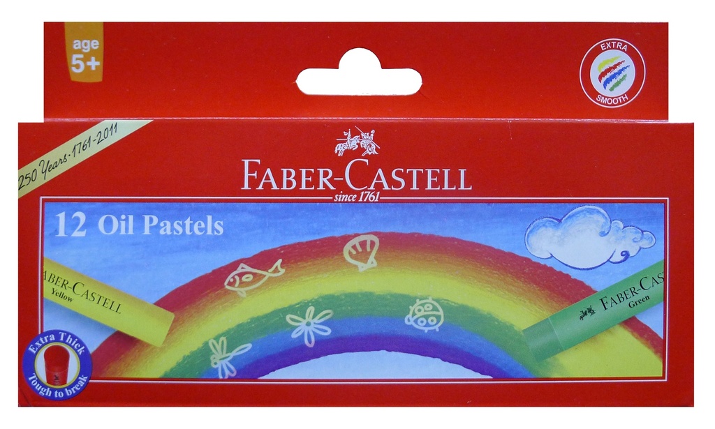 PASTEL OIL 12'S JUMBO FABER