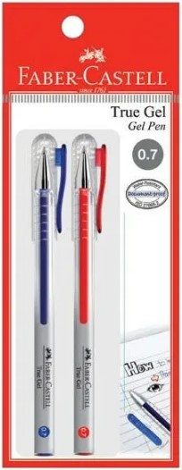 BLISTER PEN TRU GEL .7 BU/RD