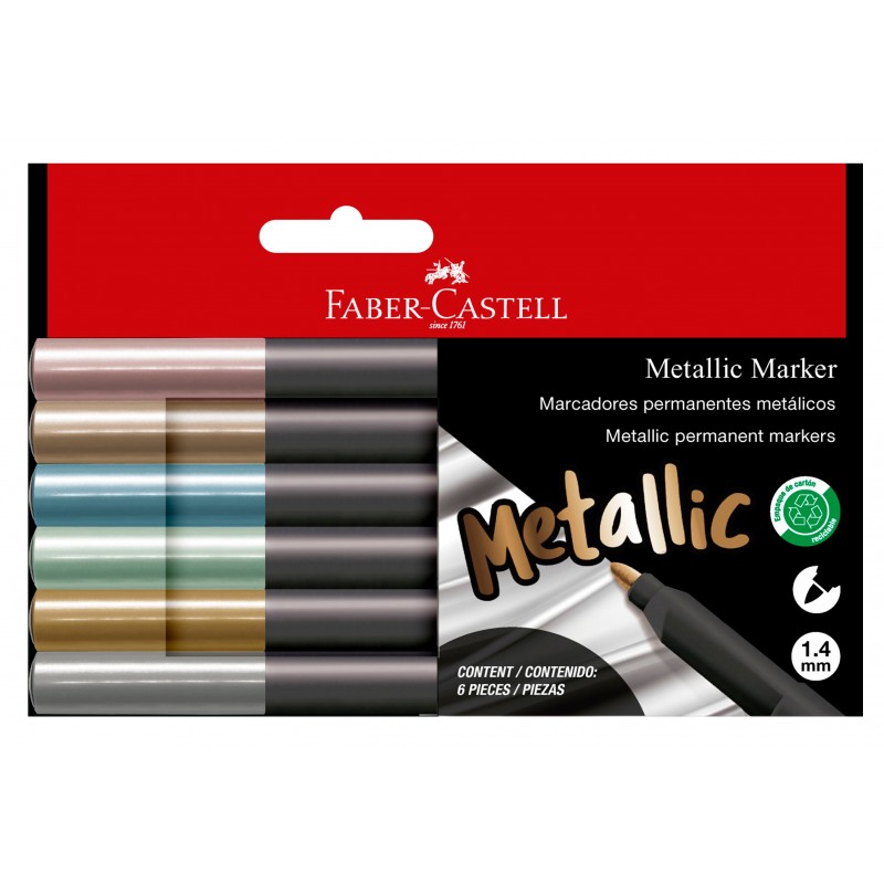 MARKER METALLIC 4PK