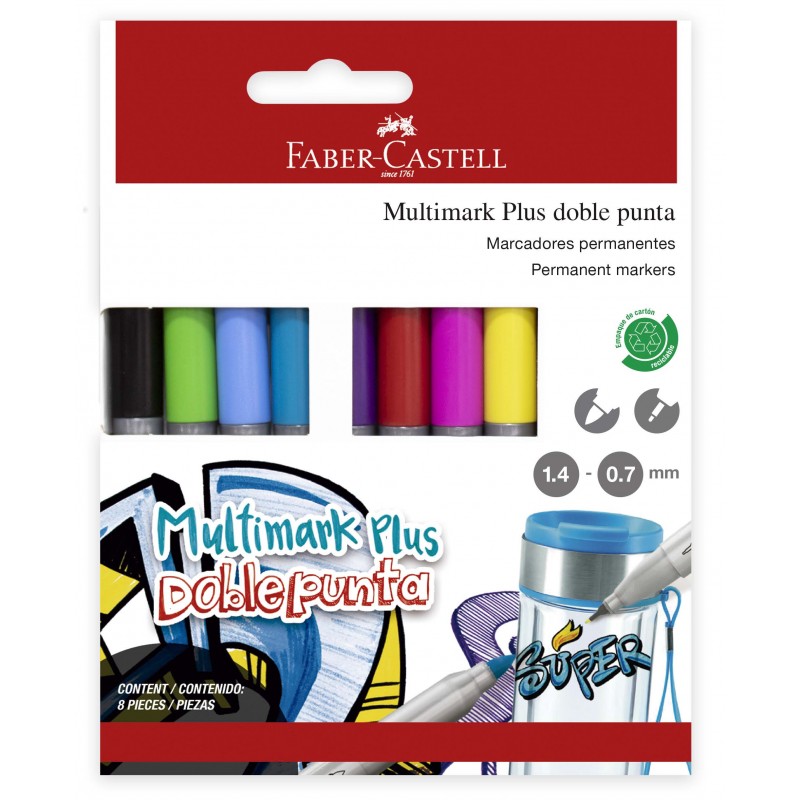 MARKER DOUBLE POINT ASST COLOR***