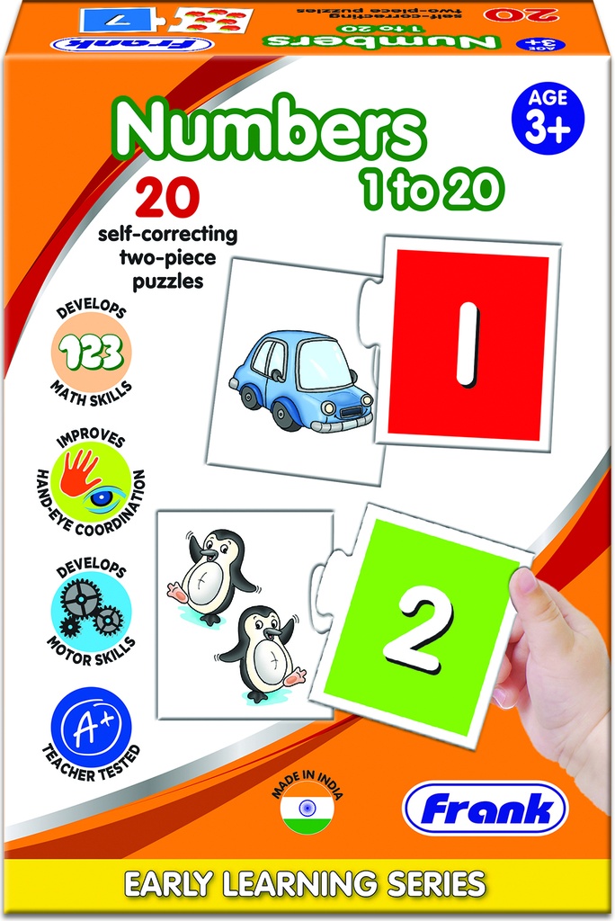 PUZZLE NUMBERS 40 PCS