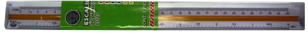DRAFT SCALE RULER TRIA ARCH