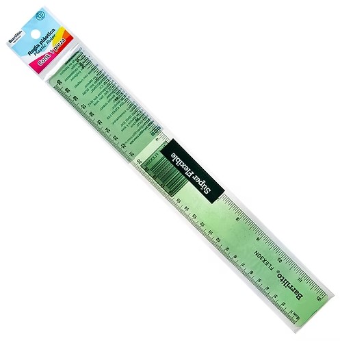 RULER PLASTIC FLEXI 30CM/12IN
