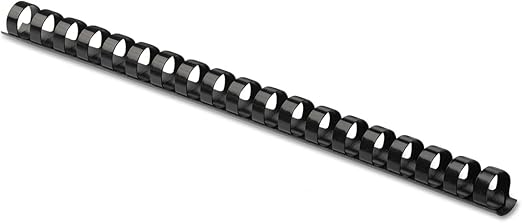 SPINE 3/8IN BLACK  A4 ***