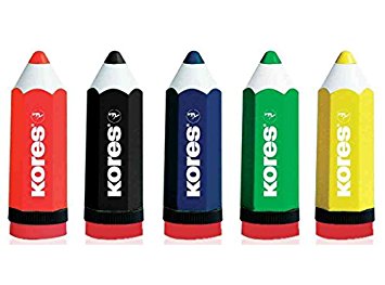 SHARPENER 1 HOLE PLAST KOLORIT