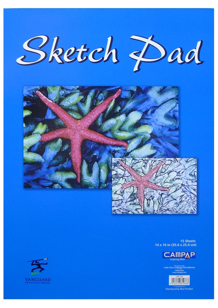 PAD SKETCH 14 X10 (82282) VANG