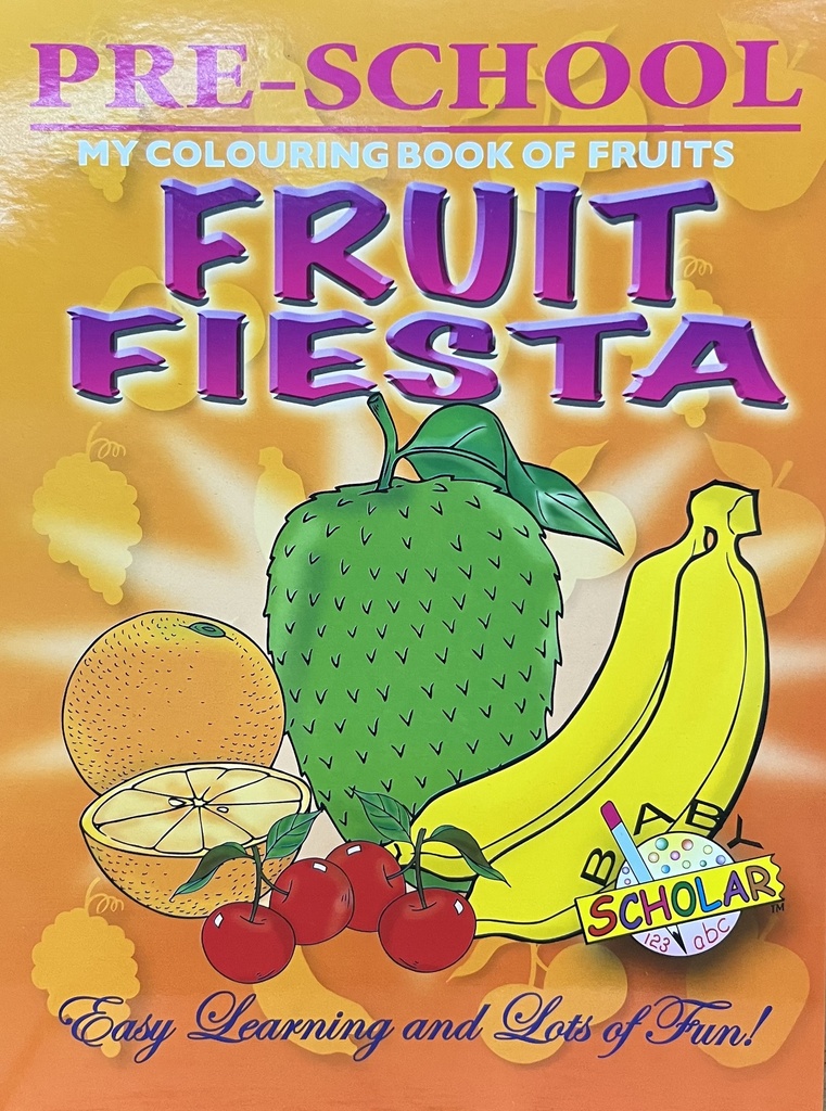 BOOK/ COLOUR FRUIT FIESTA