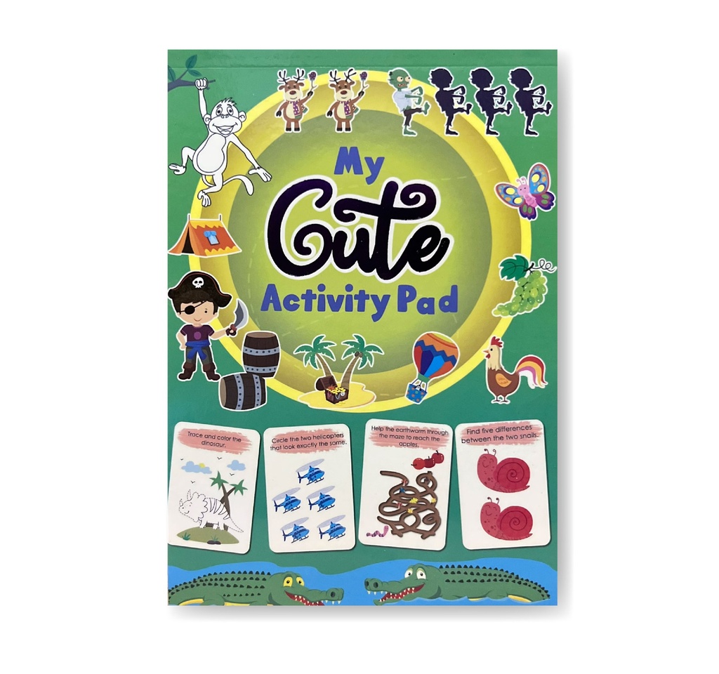 BOOK-CUTE ACTIVITY PAD