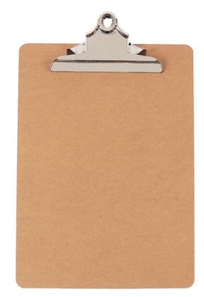 FILE CLIPBOARD F/S WOODEN