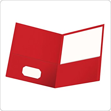 FILE PORTFOLIO T/POC LIGHT RED