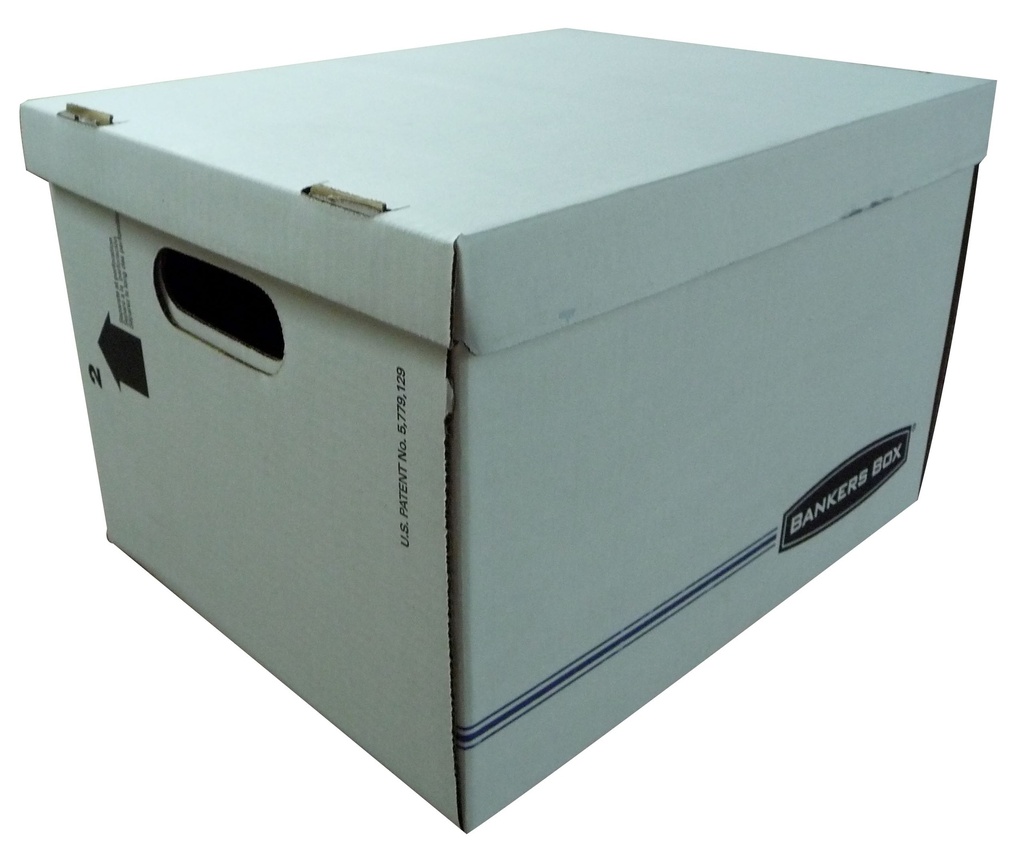 FILE STORAGE LTR 10X12X15 WHT