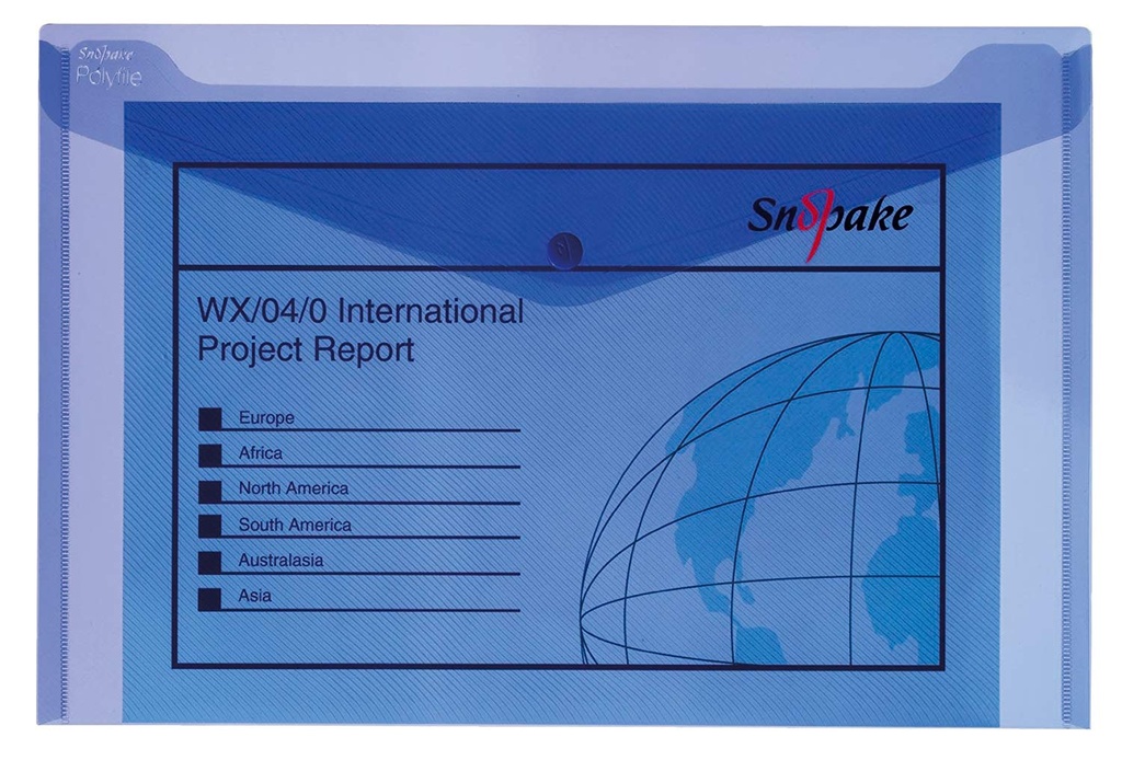 FILE POLY F/C BLUE 11151X