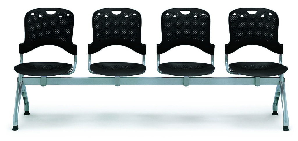 FRAME FOR GANG SEATING SILVER