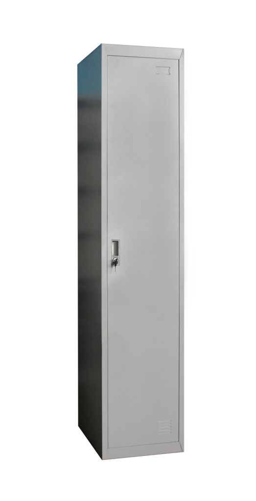 METAL LOCKER 1 DOOR GRY