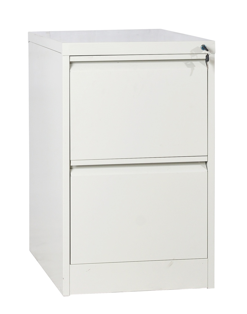2-DRAWER VERTICAL CABINET GREY