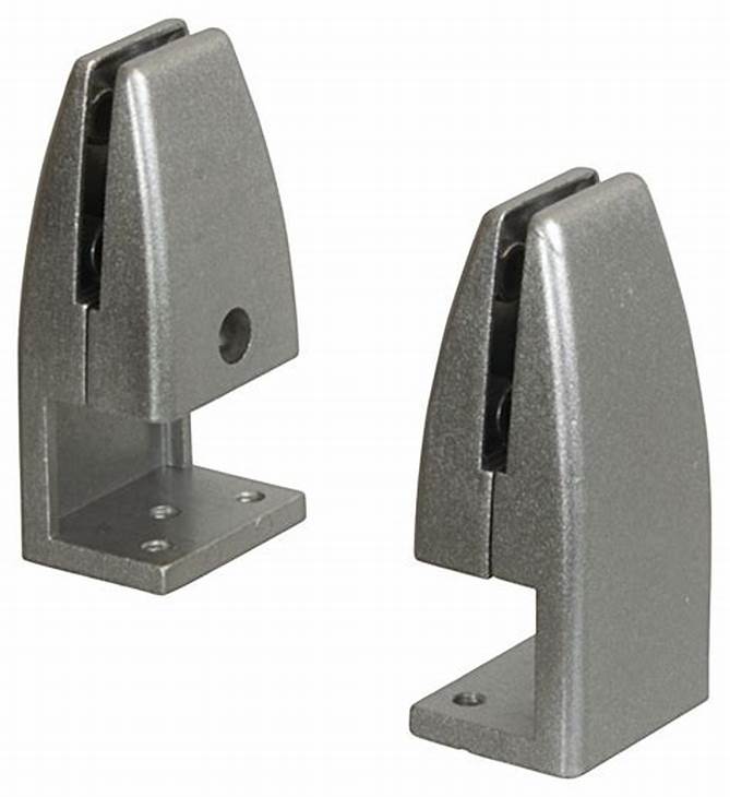 MOUNTING BRACKETS FOR SCREENS SILVER -PAIR