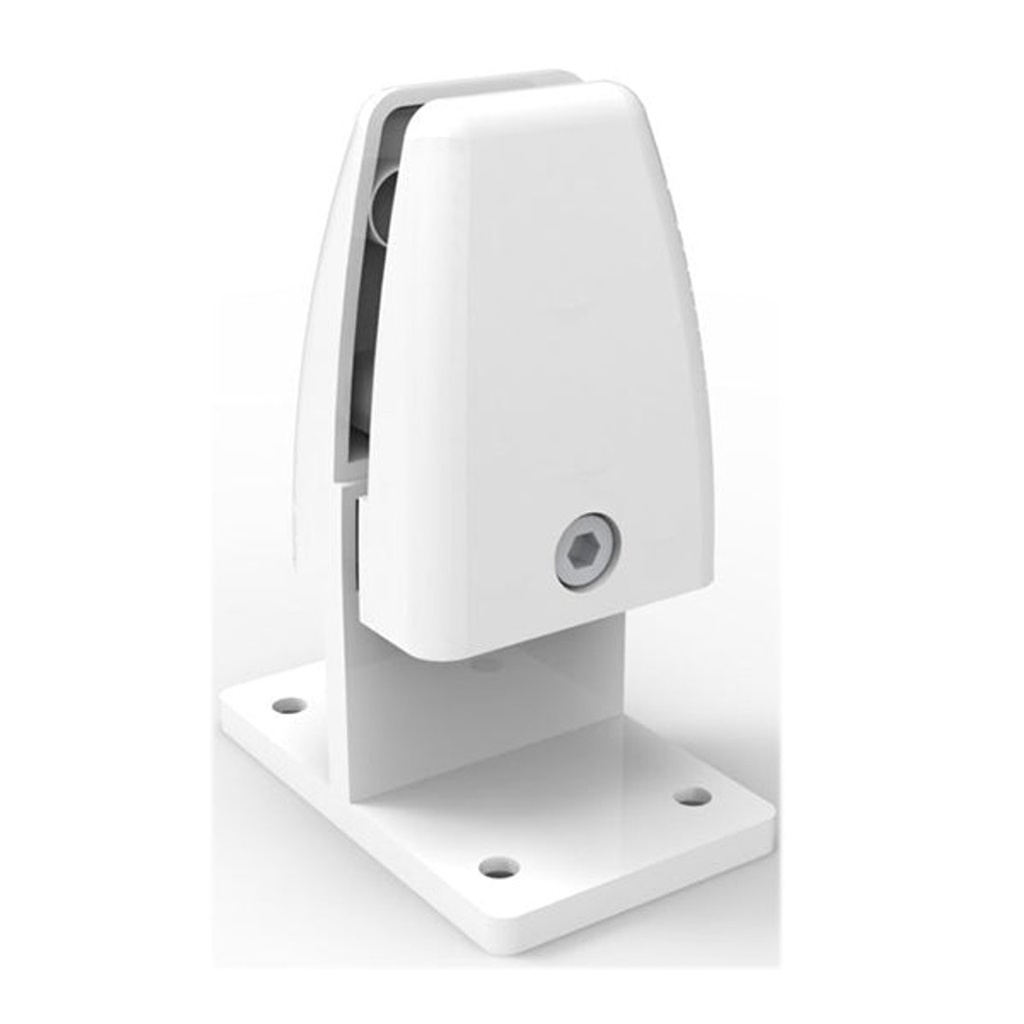 MOUNTING BRACKETS FOR SCREENS WHITE - PAIR