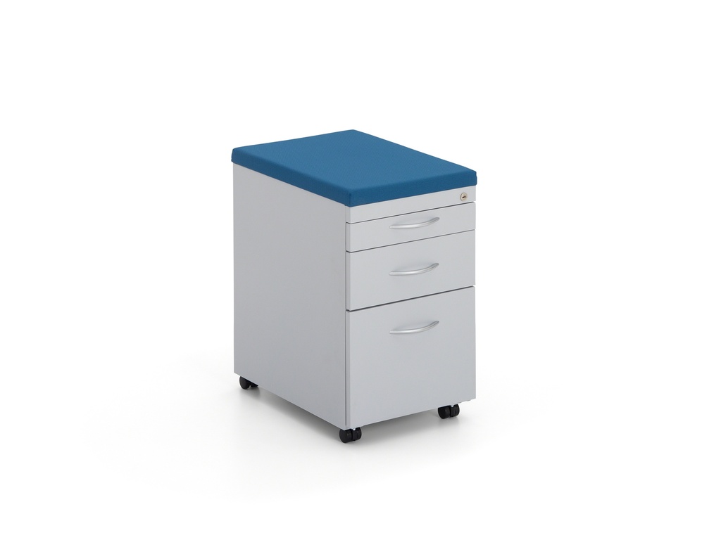 PADDED TOP FOR PEDESTAL DRAWS BLUE