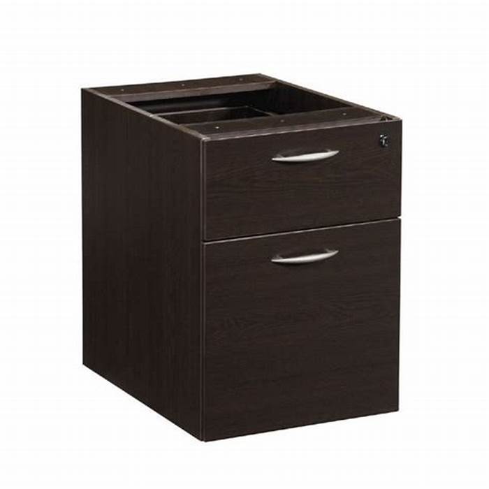 PEDESTAL DRAWS BOX FILE ESPRESSO