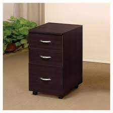 BOX BOX FILE MOBILE PEDESTAL DRAWS ESPRESSO