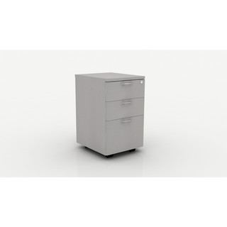 BOX BOX FILE MOBILE PEDESTAL DRAWS GREY